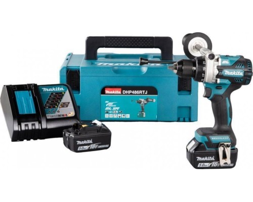 Дрель-шуруповерт аккумуляторная MAKITA DHP486RTJ