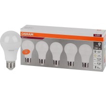 Лампа светодиодная Osram LED VALUE cla75 10sw/830 230v e27 (уп 5 шт) [4058075577718]