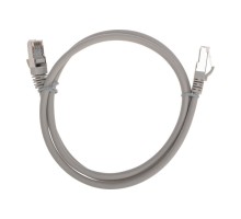 Патч-корд REXANT 02-0210-1 F/UTP, CAT 6, RJ45-RJ45, 26AWG, LSZH, серый 1м