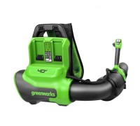 Воздуходувка аккумуляторная GREENWORKS 2 408 107 ранцевая без АКБ и ЗУ 2408107