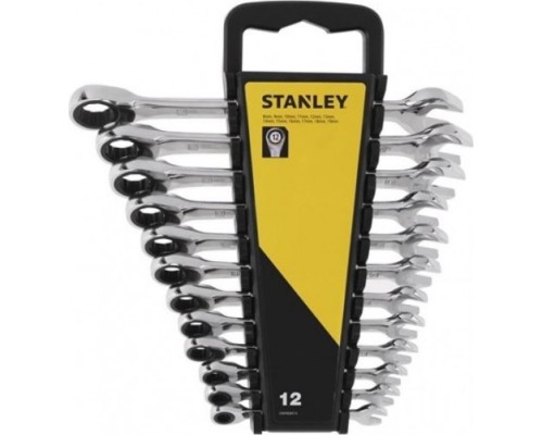 Наборы комбинированных ключей STANLEY STMT82847-0 12 предметов с храп.мех.