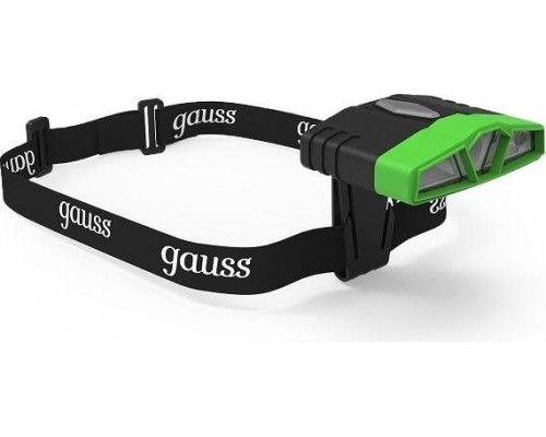 Фонарь GAUSS GFL406 налобный 5w 180lm li-ion 500mah led [GF406]