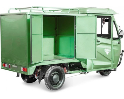 Трицикл грузовой электрический RUTRIKE КАРГО Кабина Дуал Зеленый-2755 024460-2755 купить с доставкой и официальной гарантией