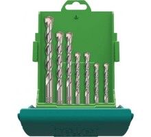Набор сверл по бетону HELLER  4, 5, 6х2, 8, 10, 12 мм (7 пр.) TD16884