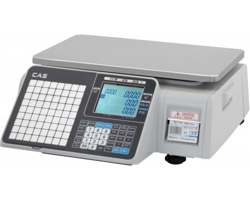 Весы торговые CAS CL3000J-15B настольные с печатью (без стойки,rs-232, usb) [1262742]