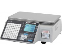 Весы торговые Cas CL3000J-15B настольные с печатью (без стойки,rs-232, usb) 1262742