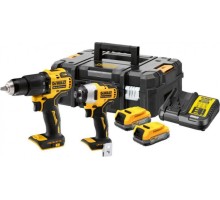 Набор аккумуляторного инструмента DeWALT DCK 2062 E2T (DCD709+DCF809)