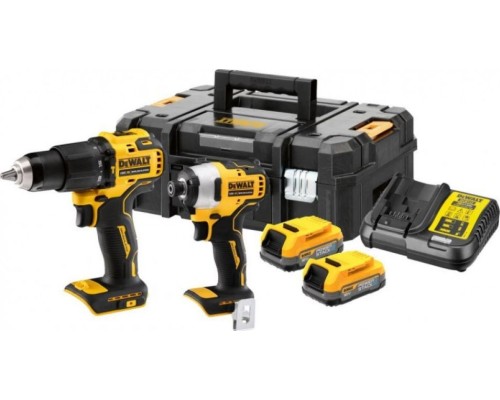 Набор аккумуляторного инструмента DeWALT DCK 2062 E2T (DCD709+DCF809) [DCK2062E2T-QW]