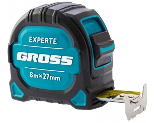 Рулетка GROSS 32576 Experte, 8 мx27 мм