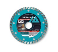 Алмазный диск для резки бетона METALLICA Optima 180x22,2 мм, H=7 мм турбированный  без уп. 900147