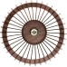Светильник декоративный GLANZEN ART-0008-60 Е27, коричневый подвесной из дерева wheel dark [ART-0008-60]