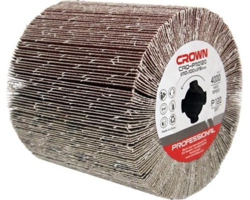 Щетка для щеточной шлифмашины Crown CAQ-P110120 абразивная Щетка для щеточной шлифмашины Crown CAQ-P110120 абразивная