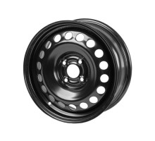 Диск штампованный GANZ R15 6J 4x100/56.6 ET39 Black GRN15024