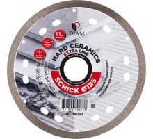 Алмазный диск для резки гранита DIAM 1A1R Hard Ceramics SСHICK Extra Line 125x1,1x7,5x2 000723