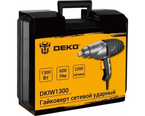 Гайковерт сетевой DEKO DKIW1300 ударный [063-3003]