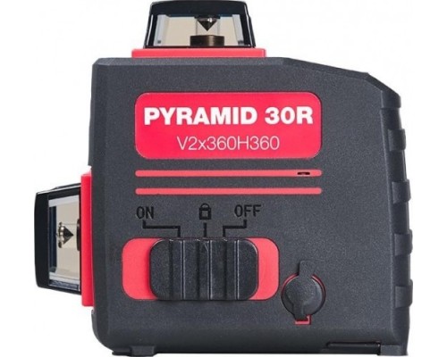 Лазерный уровень FUBAG Pyramid 30R V2х360H360 3d [31631]