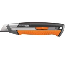 Нож строительный с выдвижным сменным лезвием 25мм FISKARS CarbonMax 1027228 [1027228]