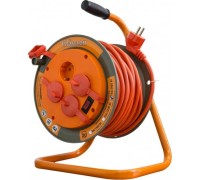 Удлинитель на катушке GLANZEN EB-30-008 ПВС 3х1,5 30м