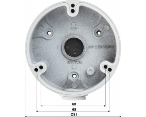 Монтажная коробка DAHUA DH-PFA134 для цилиндрических видеокамер