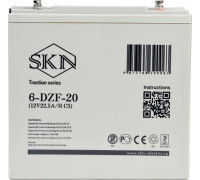 Аккумулятор GELBERT 6-DZF-20 (12V22,5A/H C5) тяговый 025371