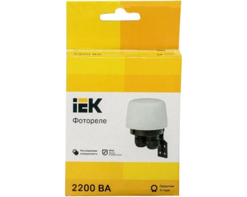 Фотореле IEK ФР-603 2200ВА IP66 [LFR20-603-2200-K01]