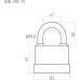 Замок навесной НОРА-М ЗНВ-700-75 всепогодный 