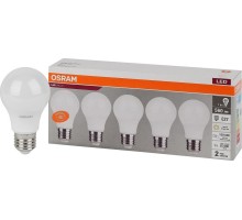 Лампа светодиодная Osram LED VALUE cla60 7sw/830 230v e27 (уп 5 шт) [4058075577626]