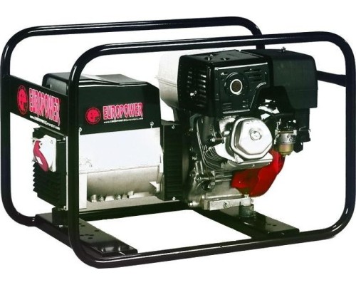 Электростанция бензиновая EUROPOWER EP 6500 T (3x230v) для ж/д [SA431]