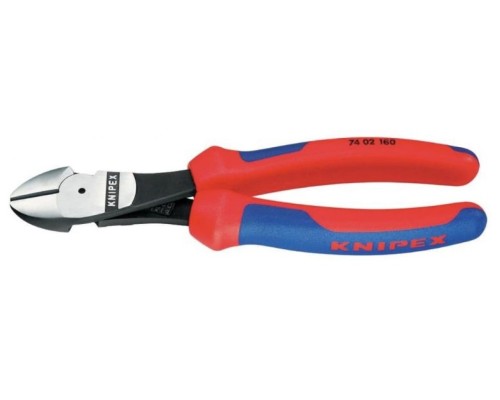 Бокорезы KNIPEX KN-7402160SB особо мощные, 160 мм, 2-комп. ручки