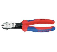 Бокорезы KNIPEX KN-7402160SB особо мощные, 160 мм, 2-комп. ручки