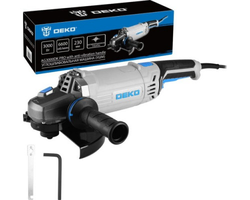 Угловая шлифмашина сетевая DEKO AG3000DK PRO 083-1032 купить с доставкой и официальной гарантией