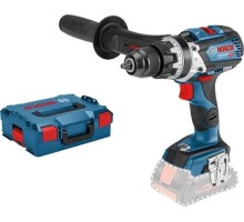 Дрель-шуруповерт аккумуляторная BOSCH GSB 18 V-110 C ударная, бесщеточная 06019G030A без АКБ и ЗУ, L-Boxx