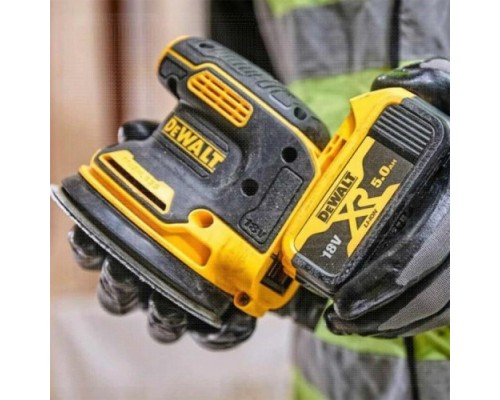 Виброшлифмашина эксцентриковая аккумуляторная DeWALT DCW 210 N бесщеточная, без АКБ и ЗУ [DCW210N-XJ]