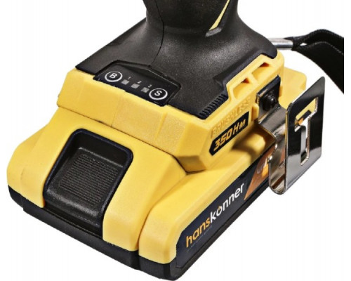 Гайковерт аккумуляторный Hanskonner HCD18350S onebat [HCD18350S]