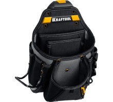 Сумка поясная KRAFTOOL KP-27 с креплением FastClip, 27 карманов, 350х260 мм 38773