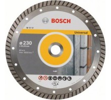 Алмазный диск универсальный BOSCH 230-22,23, мм Standard for Universal Turbo  10 шт в уп. 2608603252