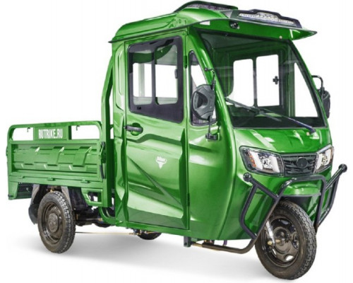 Трицикл грузовой электрический RUTRIKE КАРГО Кабина 1500 60V1000W Зеленый-2236 022468-2236 купить с доставкой и официальной гарантией