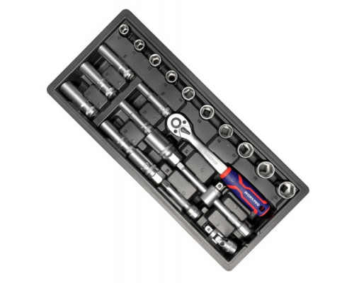 Тележка инструментальная WORKPRO WP285002A, 7 ящиков с 12 ложементами