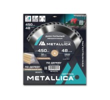 Пильный диск по дереву METALLICA Optima 450x50 мм 48 зубов, Т=4,0 мм продольный [903070]