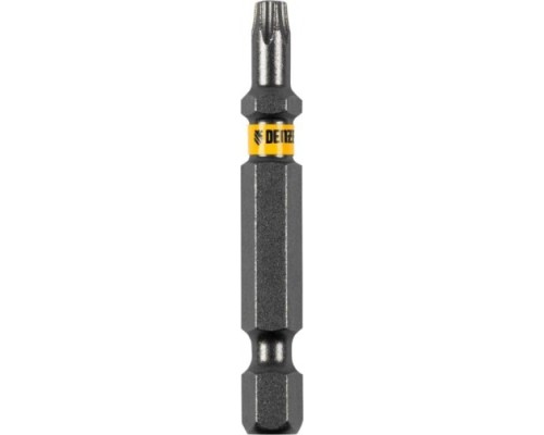 Набор бит DENZEL TORX 20х50 сталь s2, шестигранный профиль, 10 шт. [11669]
