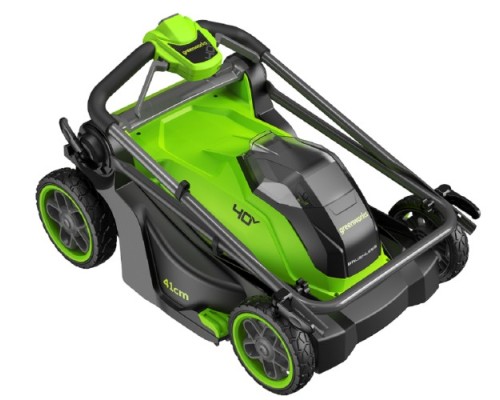 Газонокосилка аккумуляторная GREENWORKS 2521007 40V, бесщеточная, 41 см, без АКБ и ЗУ купить с доставкой и официальной гарантией Газонокосилка аккумуляторная GREENWORKS 2521007 40V, бесщеточная, 41 см, без АКБ и ЗУ купить с доставкой и официальной гарантией