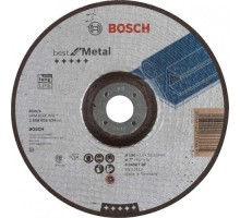 Шлифовальный круг по металлу BOSCH 180х7х22.2 мм A2430T-BF Best for Metal  [2608603534]