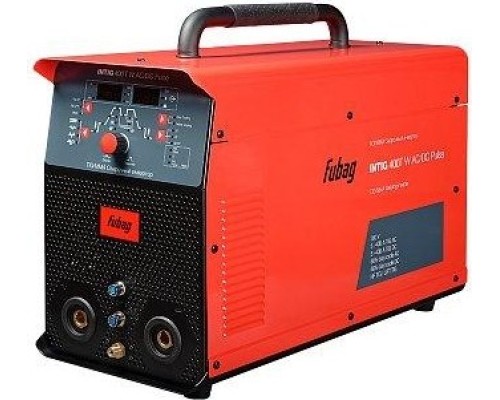 Сварочный инвертор FUBAG INTIG 400 T W AC/DC PULSE (31456) + горелка fb tig 450w 4m (31878) + переход [31456.3]