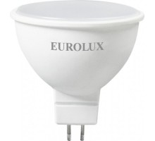 Лампа светодиодная EUROLUX MR16 7 Вт  2700К 76/2/23