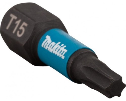 Бита для заворачивания MAKITA B-63666 Impact Black T15, 25 мм, C-form, 2 шт.