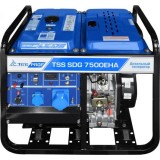 Электростанция дизельная с воздушным охлаждением ТСС SDG 7500 EHA открытая 100026