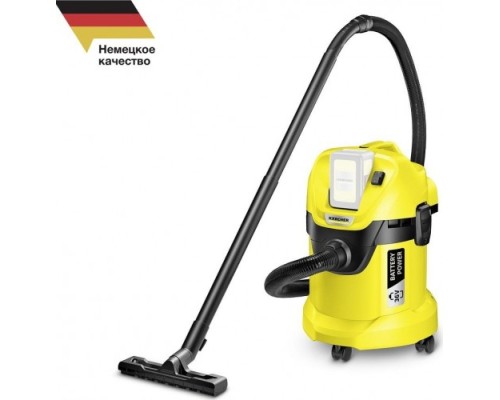 Пылесос аккумуляторный KARCHER WD 3 Battery (1.629-910.0), без АКБ и З/У [1.629-910.0]