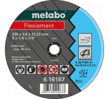 Отрезной круг по нержавеющей стали METABO 125x2,5x22,23 мм А30Р Flexiamant 616738000