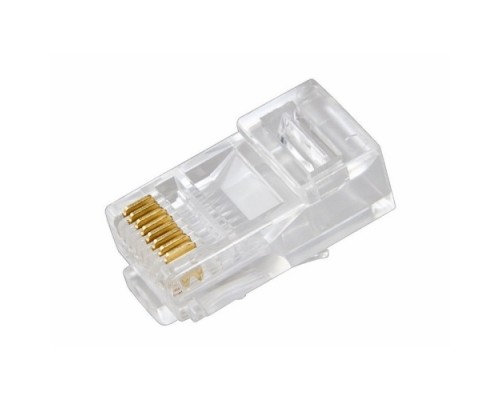 Разъем Proconnect 05-1021-6 ( уп 100 шт ) RJ-45(8P8C) под витую пару, UTP, CAT 5e Light 05-1021-6 Разъем Proconnect 05-1021-6 ( уп 100 шт ) RJ-45(8P8C) под витую пару, UTP, CAT 5e Light 05-1021-6