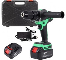 Дрель-шуруповерт аккумуляторная ZITREK Green Impact 18V 2x4.0 Ah ударная 063-4045